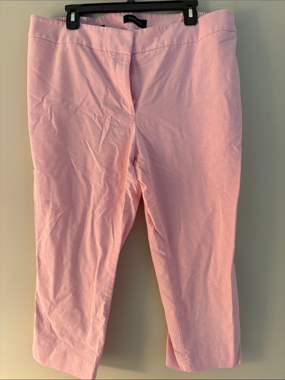 Talbots Light Pink Stretch Capri Pants